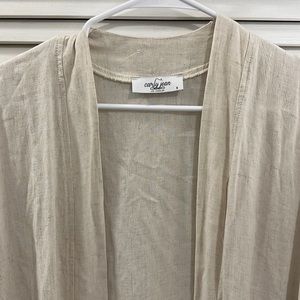 Carly Jean cream kimono
